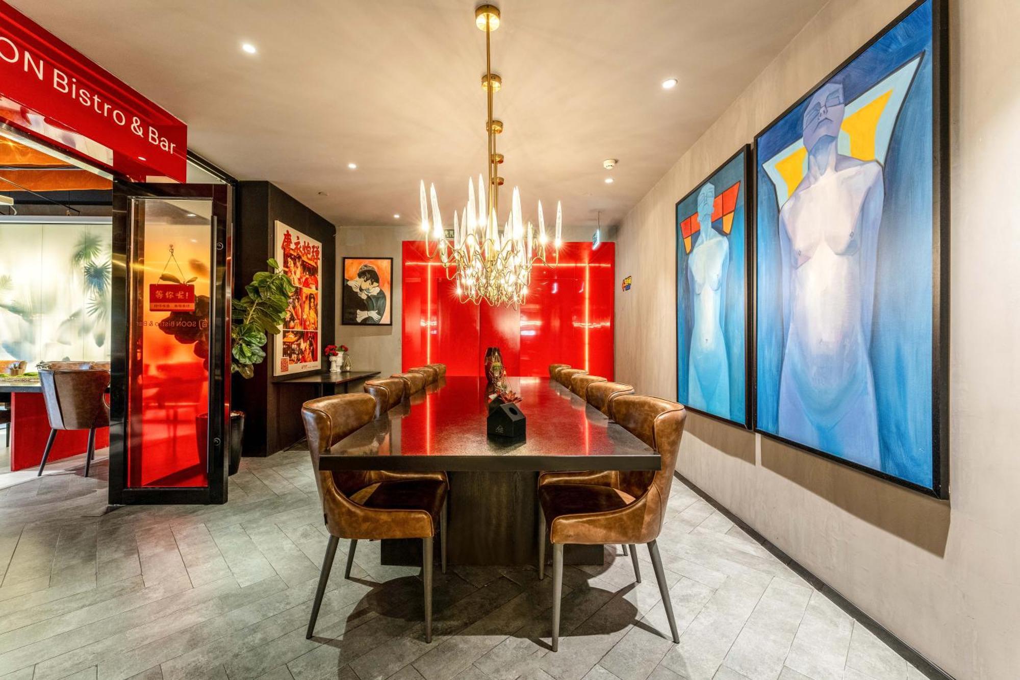 Hesu Designer Hotel & Suites -Near Xi'An Drum Tower And Yongning Gate -Free Laundry Luggage Storage -Kitty Cafe With Freshly Ground Coffee -24H Front Desk -English Service Exteriör bild