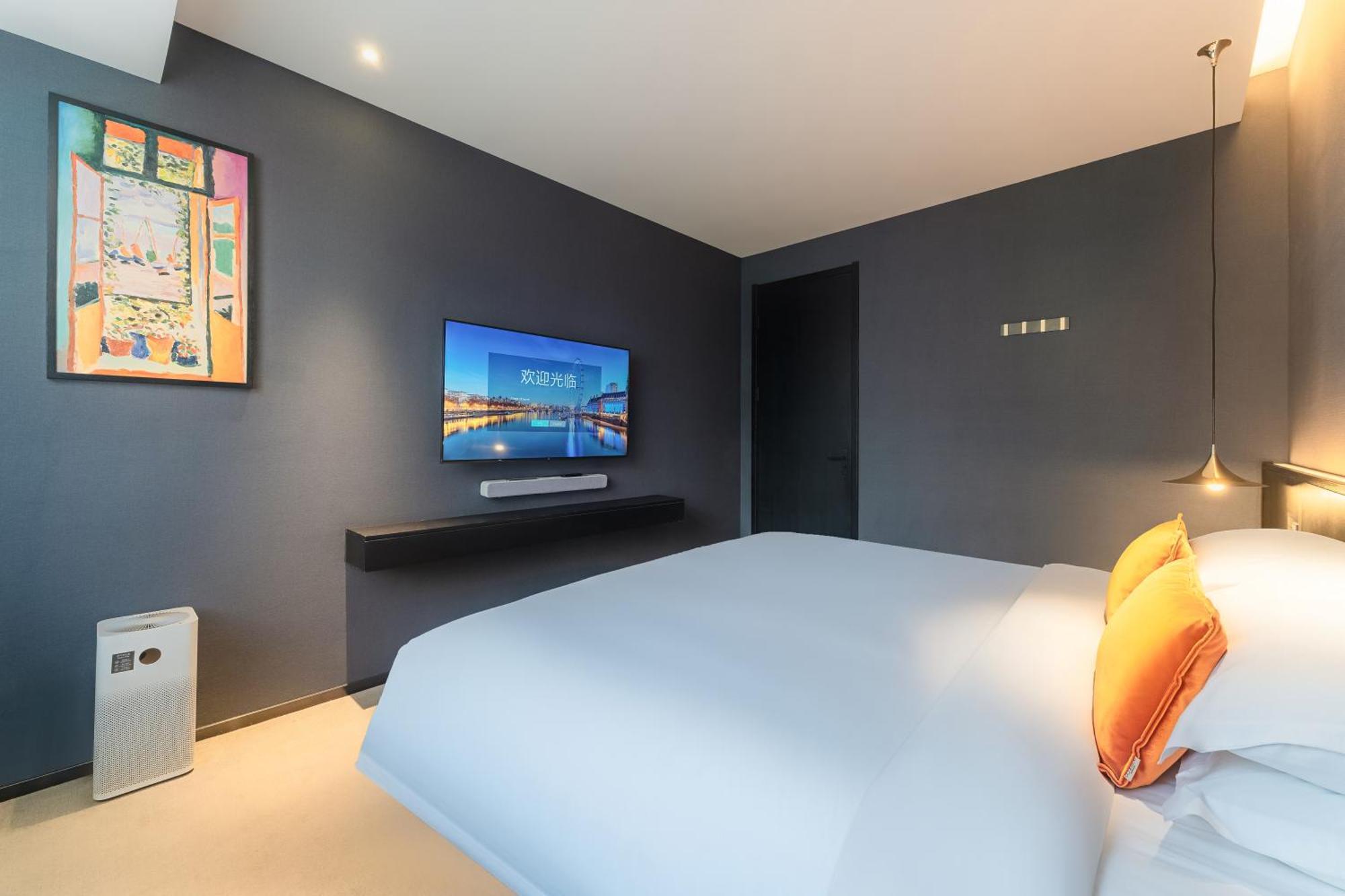 Hesu Designer Hotel & Suites -Near Xi'An Drum Tower And Yongning Gate -Free Laundry Luggage Storage -Kitty Cafe With Freshly Ground Coffee -24H Front Desk -English Service Exteriör bild